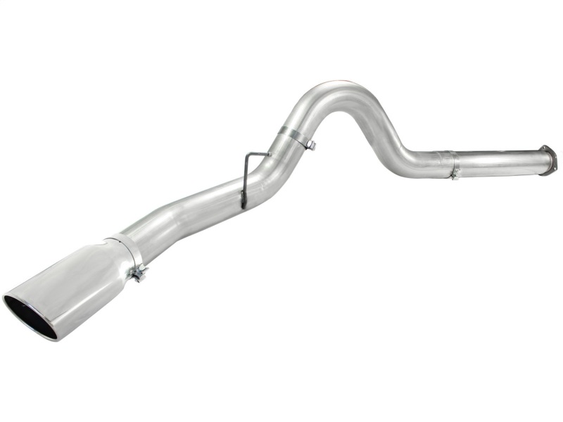 Ford Diesel Trucks Performance Exhaust - aFe - DPF Back, 5 inch Aluminized Steel, ATLAS - Polished - `11-`14