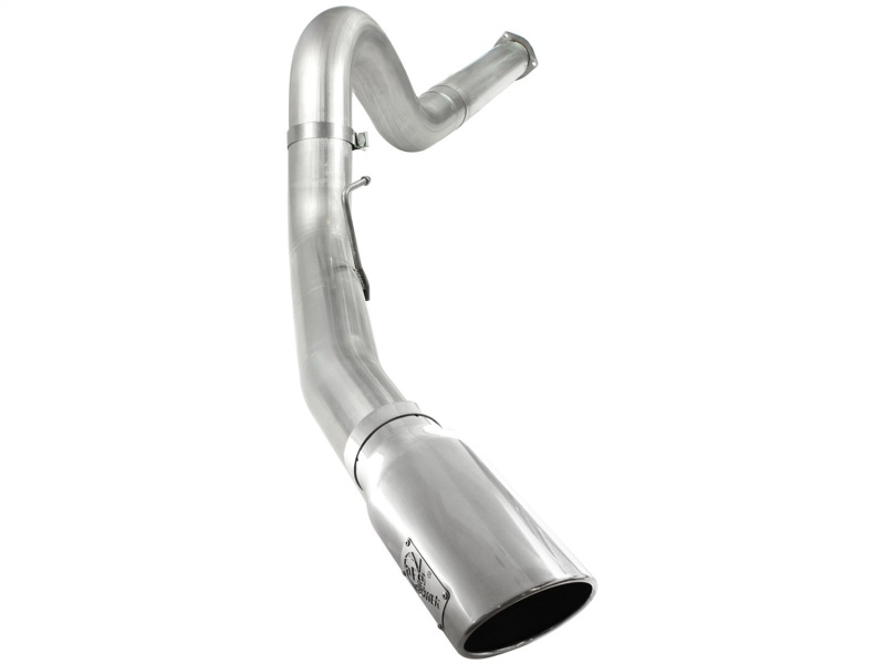 Ford Diesel Trucks Performance Exhaust - aFe - DPF Back, 5 inch Aluminized Steel, ATLAS - Polished - `11-`14