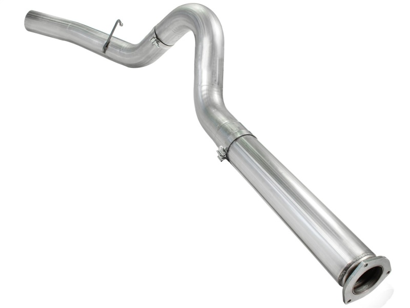 Ford Diesel Trucks Performance Exhaust - aFe - DPF Back, Atlas, 5 inch, Aluminized Steel - Silverline - `11-`14
