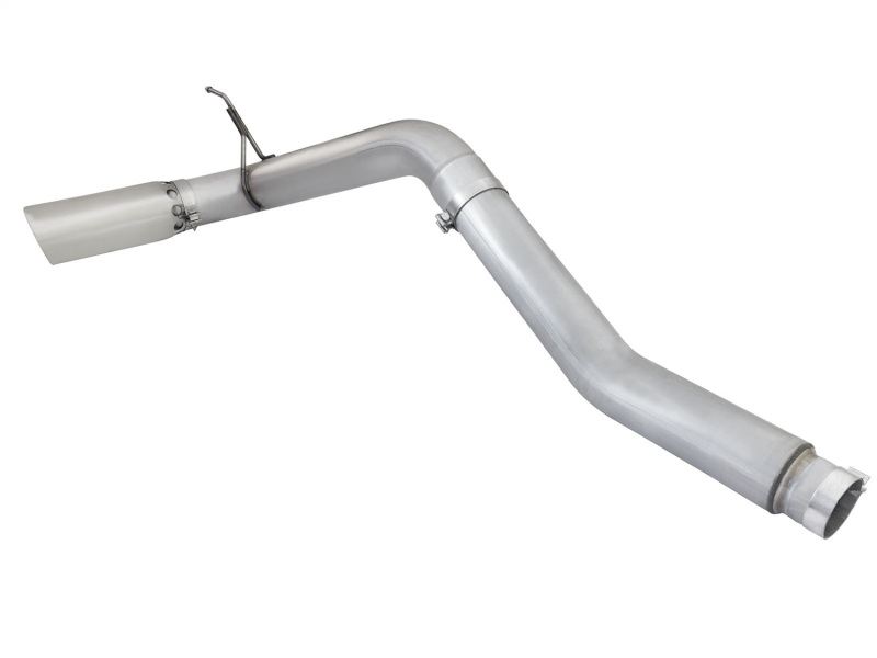 Nissan Titan XD Performance Exhaust - aFe - DPF Back, ATLAS, 5 IN Aluminized Steel - Polished - `16-`19