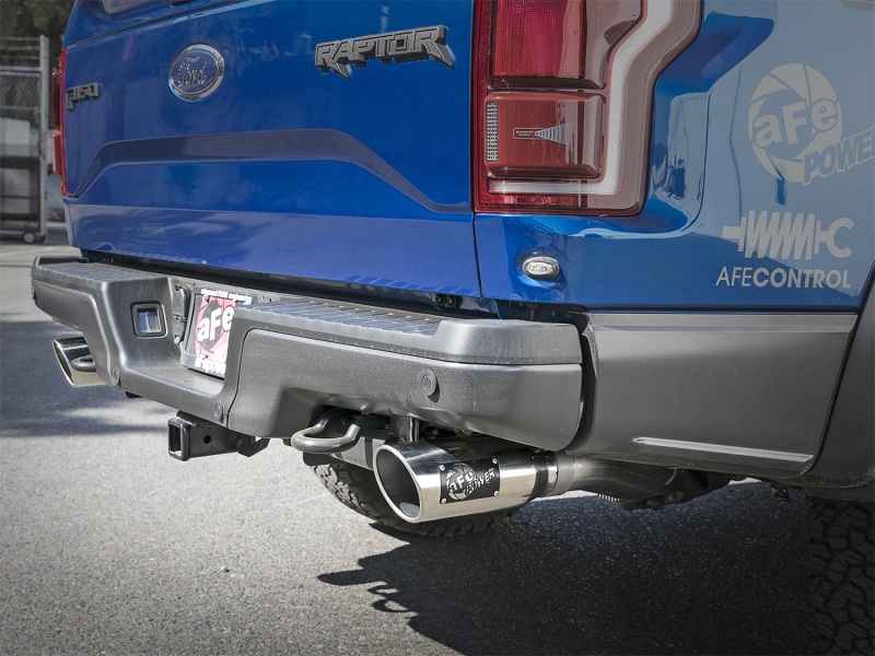 Ford F-150 Limited Performance Exhaust - Rear - aFe - MACH Force-Xp - Polished - `19-`20