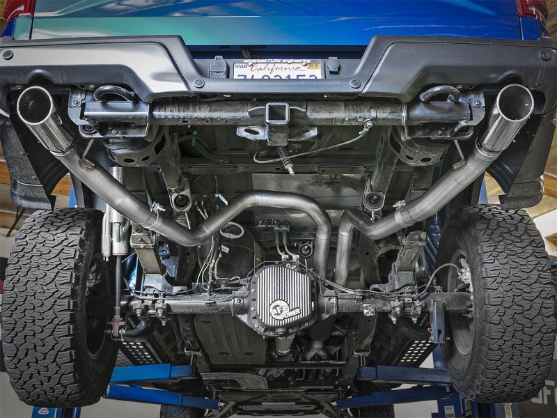 Ford F-150 Raptor Performance Exhaust - Rear - aFe - MACH Force-Xp - Polished - `17-`18