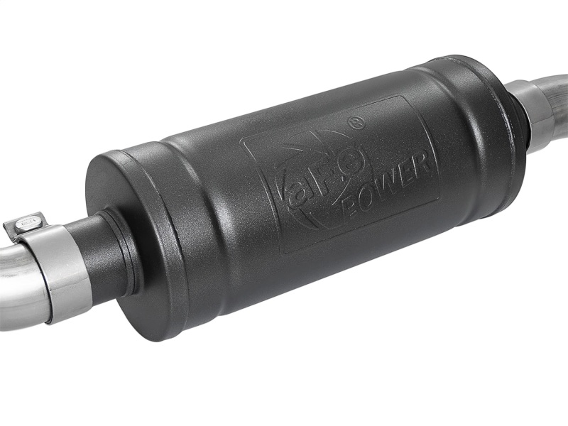 Ford Focus RS Performance Exhaust - aFe - Axle Back, 3in 304 Stainless Steel, Polished Tip - Metallic Black - `16-`18