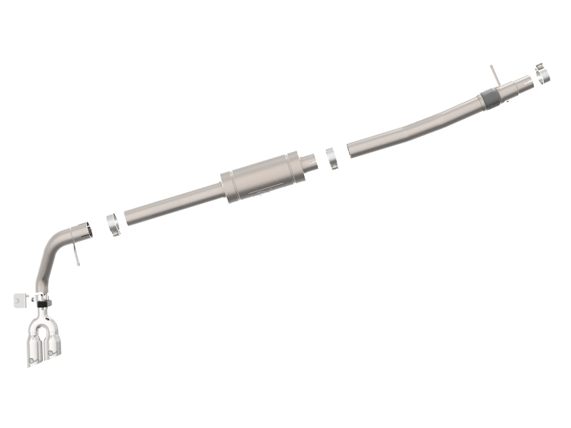 Ford Ranger Performance Exhaust - aFe - Rebel Series 3in 304 SS Cat-Back - `19-`27