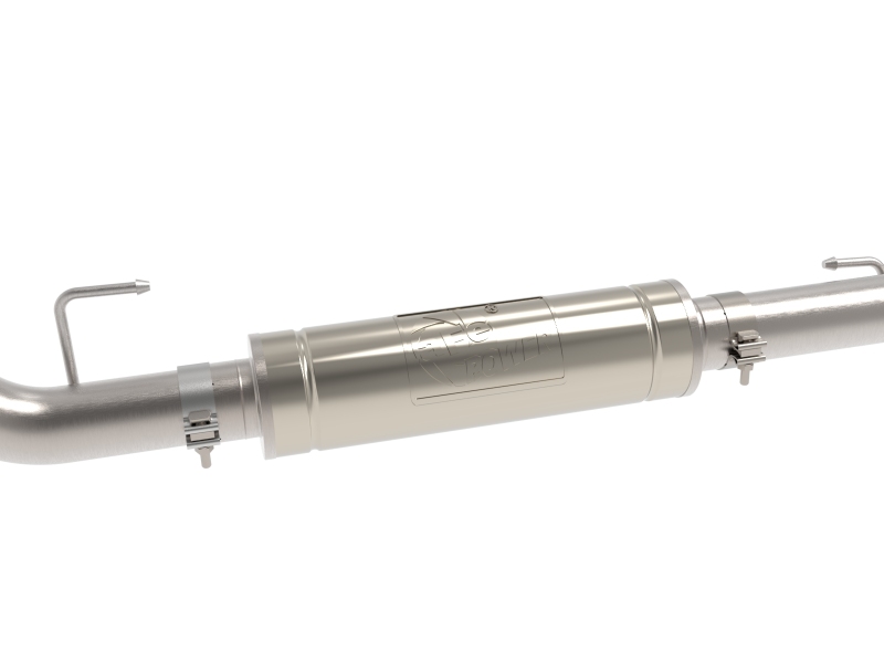 Ford Ranger Performance Exhaust - Rear-Side - aFe - Vulcan Series 3in Stainless Rear Exit w/ Black Tip - Black - `22-`26
