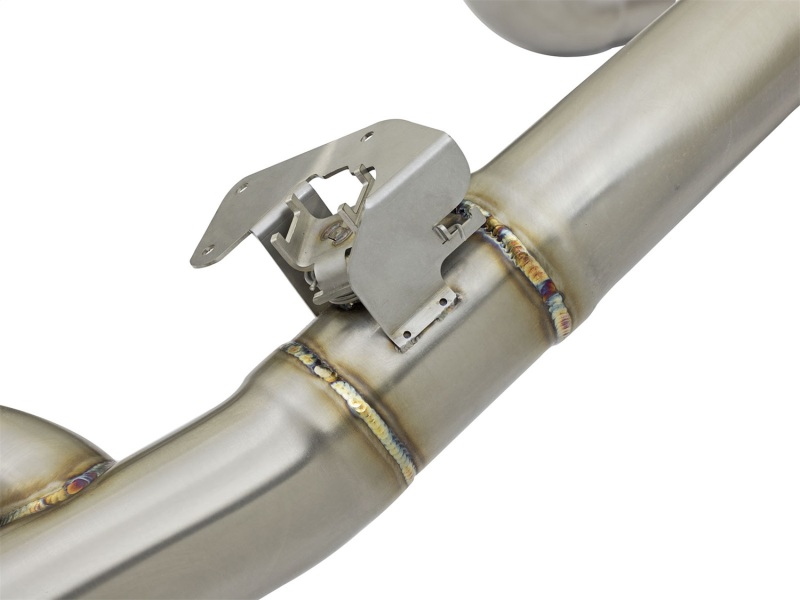 Chevrolet Corvette Performance Exhaust - Rear - aFe - MACHForce XP Axle Back 304SS w/ Carbon Fiber Tips - Polished - `14-`19