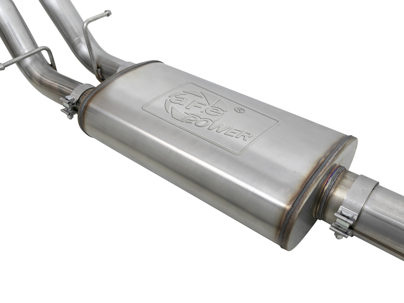 GMC Sierra 1500 Performance Exhaust - aFe - Vulcan Series Cat Back - Black - `19-`25