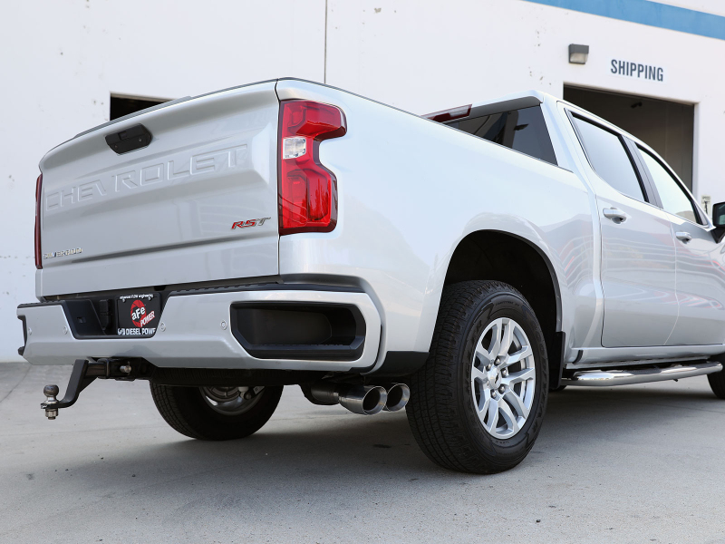Chevrolet Silverado Performance Exhaust - aFe - Rebel XD Series DPF-Back - Polished - `23-`25