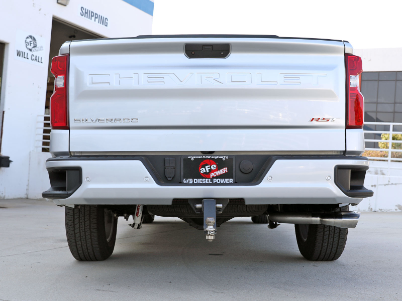 Chevrolet Silverado Performance Exhaust - aFe - Rebel XD Series DPF-Back - Polished - `23-`25