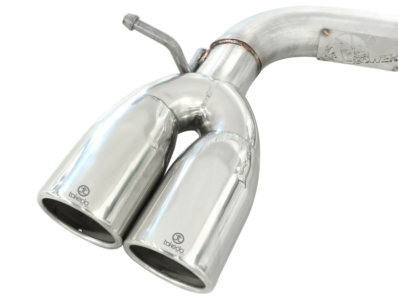 Scion xB Performance Exhaust - aFe - Axle Back, Takeda, Dual Tip, Over-Axle Design - `08-`14