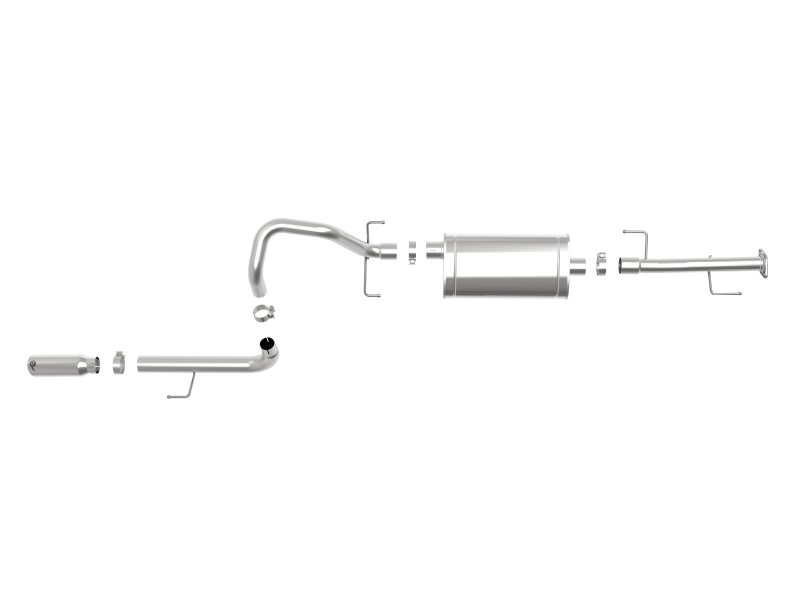 Toyota 4Runner Performance Exhaust - aFe - MACHForce-XP Cat Back - Polished - `10-`20