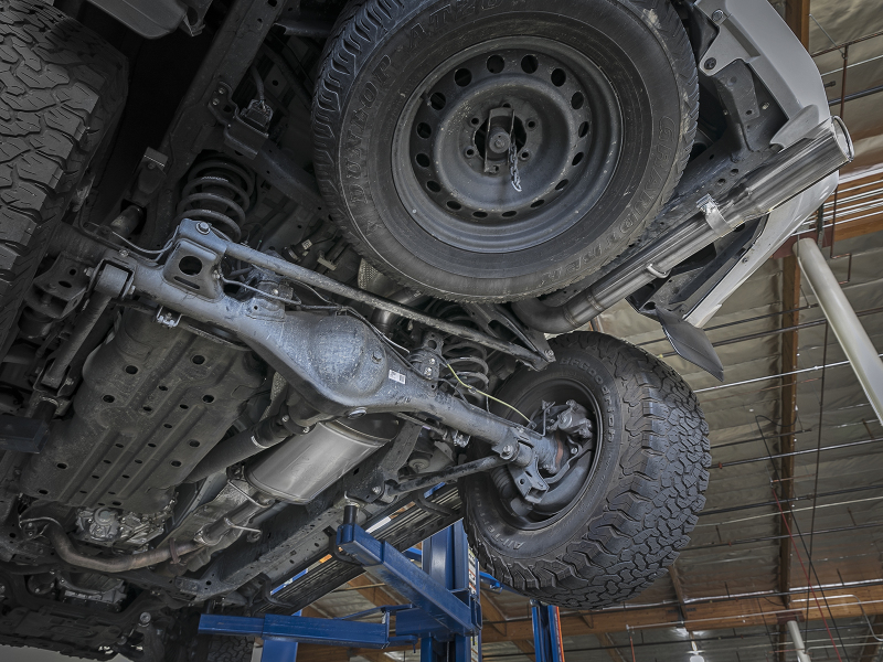 Toyota 4Runner Performance Exhaust - aFe - MACHForce-XP Cat Back - Polished - `10-`20