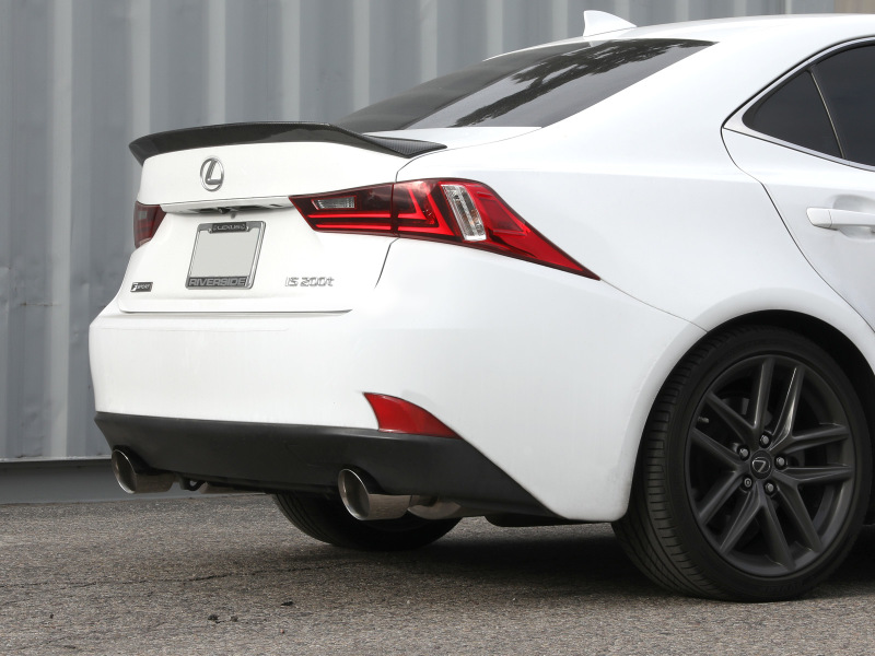 Lexus IS200t Performance Exhaust - aFe - Cat Back - Polish - `16-`17