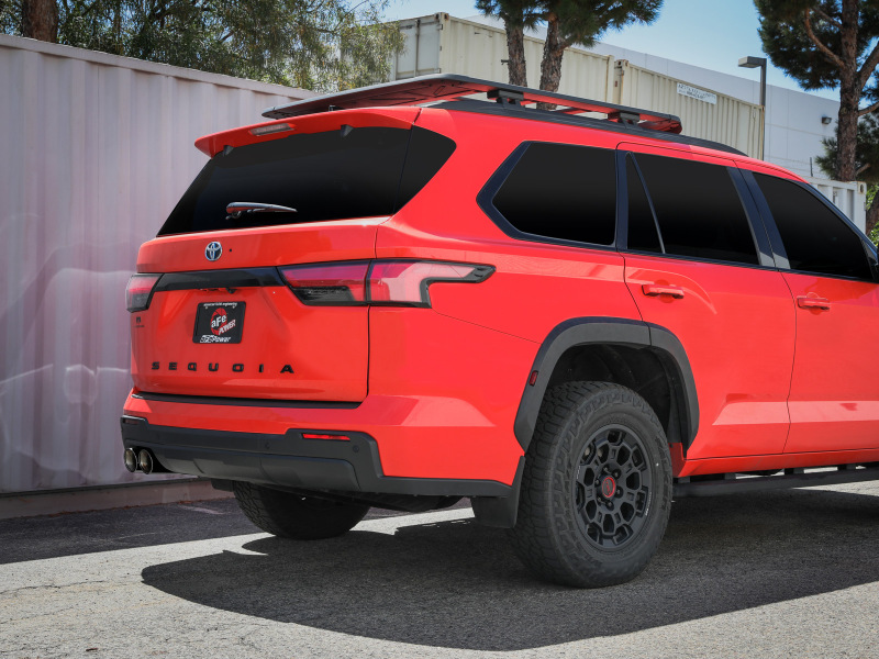 Toyota Sequoia Performance Exhaust - aFe - Vulcan Series Cat-Back - Black - `23-`24