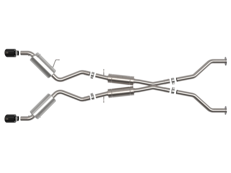 Nissan 370Z Performance Exhaust - aFe - Cat-Back - Black - `09-`20