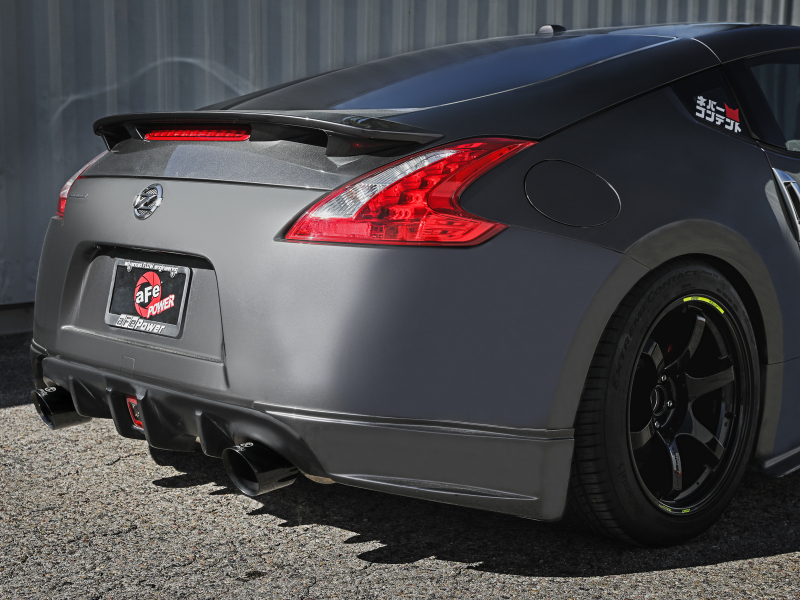 Nissan 370Z Performance Exhaust - aFe - Cat-Back - Black - `09-`20
