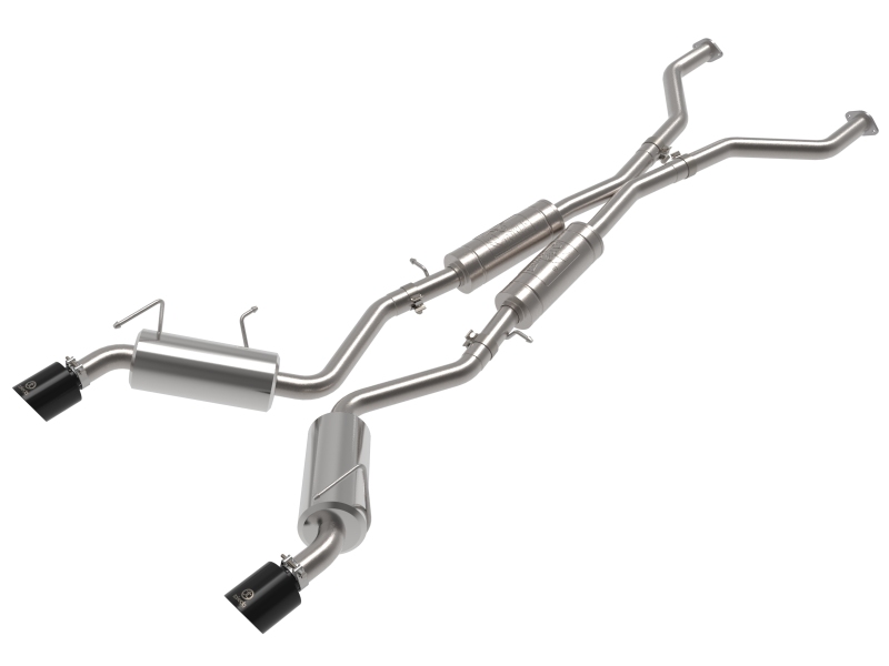 Nissan 370Z Performance Exhaust - aFe - Cat-Back - Black - `09-`20