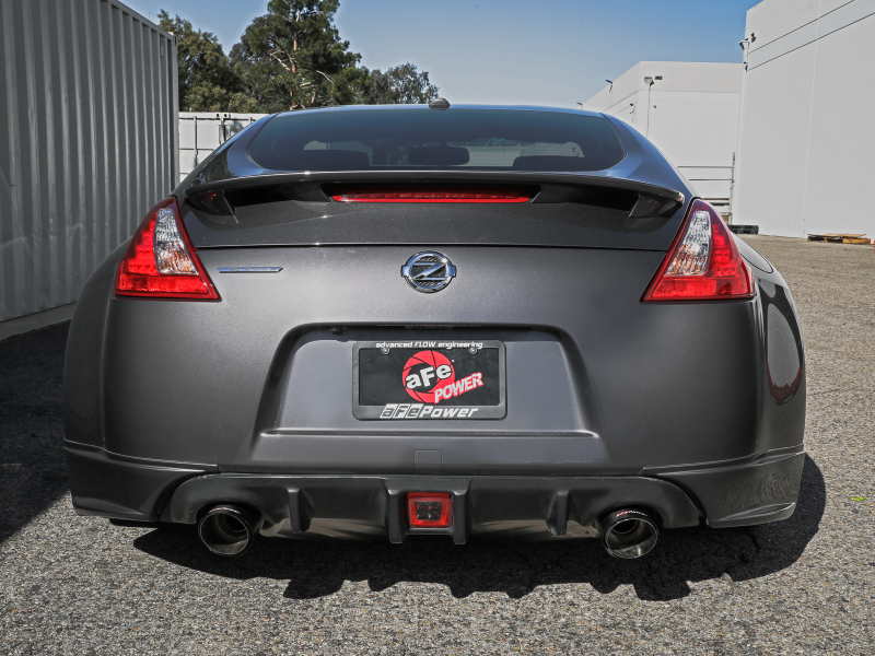 Nissan 370Z Performance Exhaust - aFe - Cat-Back - Carbon - `09-`20