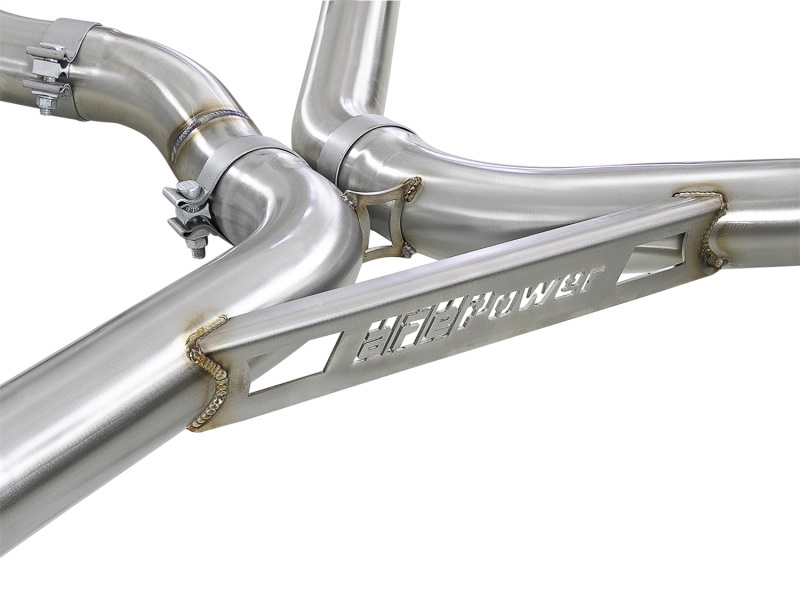 BMW X5M Performance Exhaust - aFe - MACH Force-Xp Cat Back - Polished - `15-`18