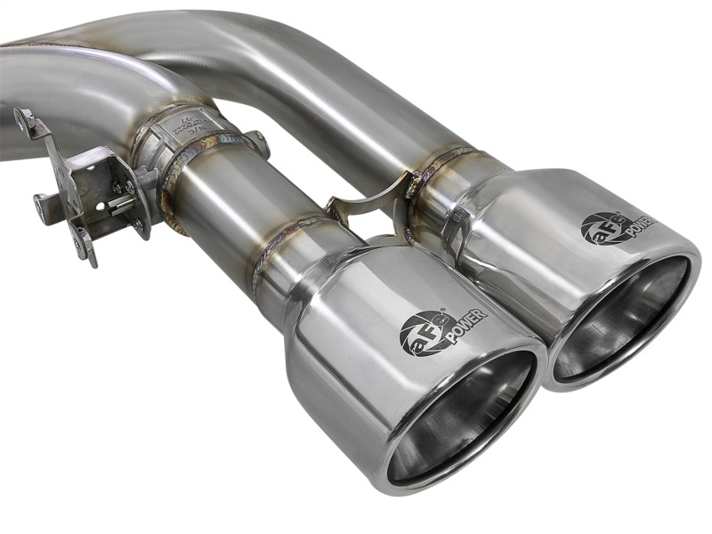 BMW X6 Performance Exhaust - aFe - MACH Force-Xp Cat Back - Polished - `15-`19