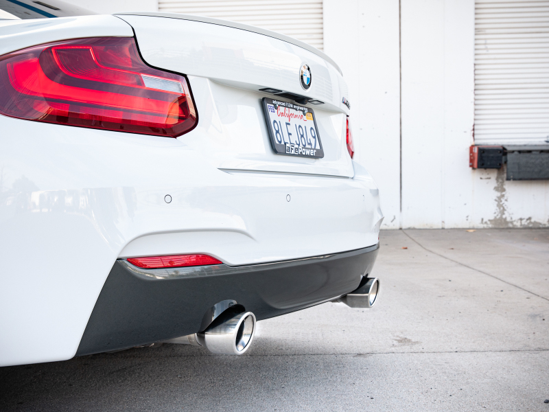BMW M235i Performance Exhaust - aFe - Mach Force-Xp Cat-Back - Polished - `14-`16