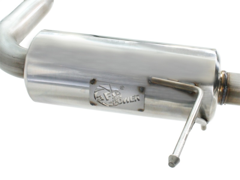 Volkswagen Beetle Performance Exhaust - aFe - MACHForce XP Cat Back - Polished - `12-`13