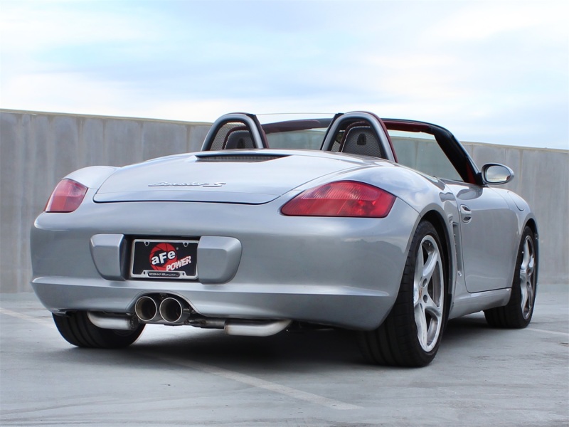 Porsche Boxster S Performance Exhaust - aFe - Cat Back - `05-`12