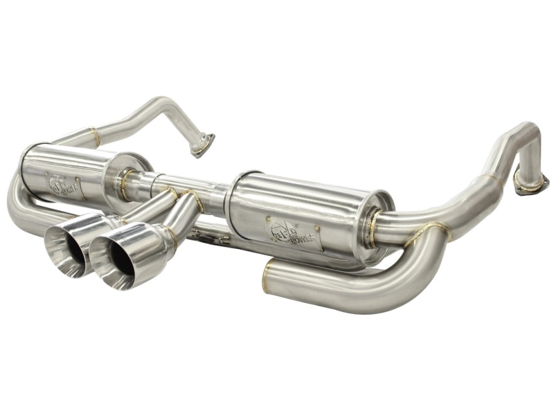 Porsche Cayman S Performance Exhaust - aFe - Cat Back - `06-`08