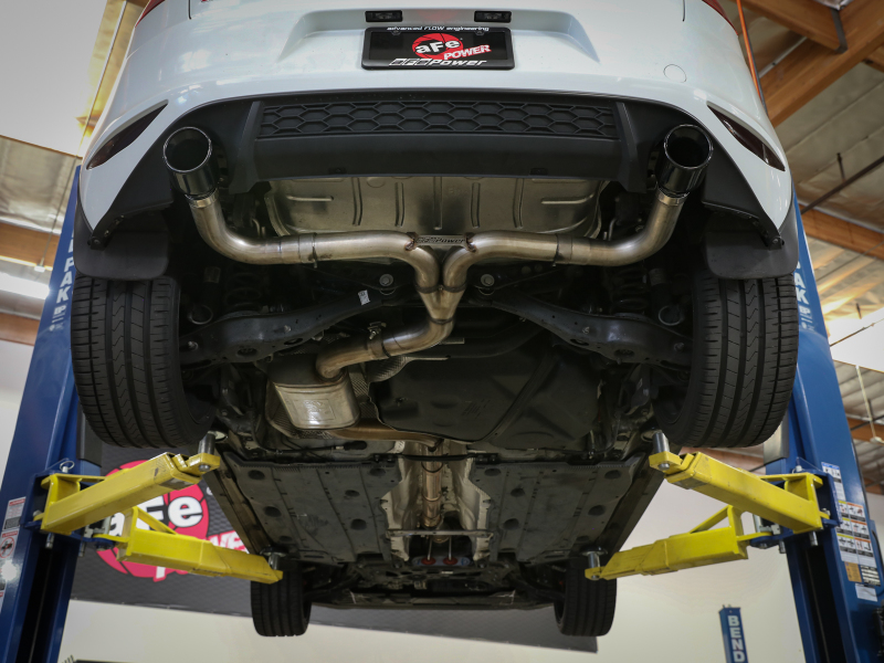 Volkswagen GTI Performance Exhaust - aFe - MACH Force-Xp Cat-Back - Black - `15-`17