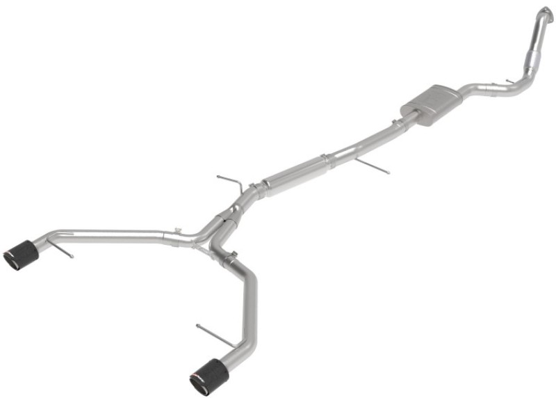Audi A4 Performance Exhaust - aFe - MACH Force-Xp Cat Back - Carbon - `17-`19