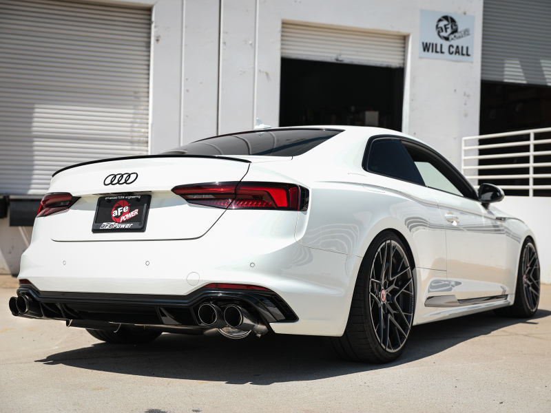 Audi RS5 Performance Exhaust - aFe - Mach Force-Xp, Axle-Back - Carbon - `18-`20