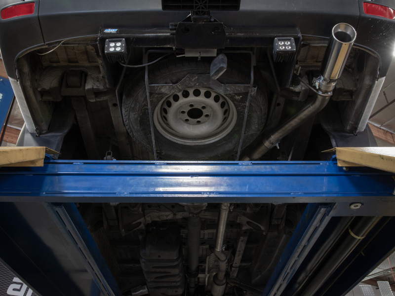 Mercedes-Benz Sprinter 2500 Performance Exhaust - aFe - Vulcan Series 3in 304SS DPF-Back - Black - `14-`18