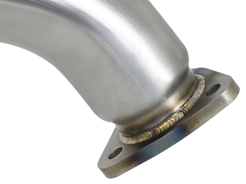 Honda Civic Type R Performance Exhaust - Rear - aFe - Twisted Steel 3in Mid-Pipe - `17-`21