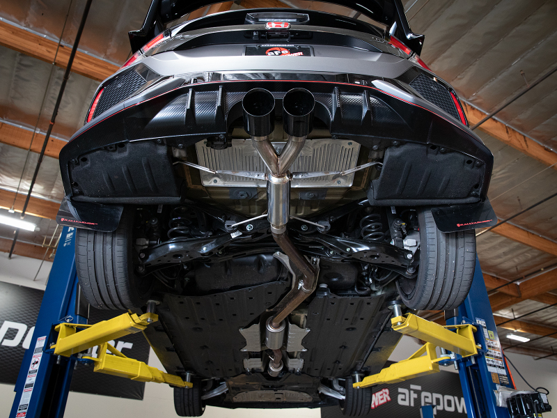 Honda Civic Type R Performance Exhaust - aFe - Axle Back - Black - `17-`19