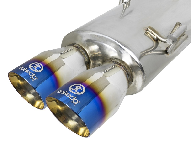Subaru WRX STI Performance Exhaust - aFe - Cat Back, Dual Exit - Blue Flame - `15-`21