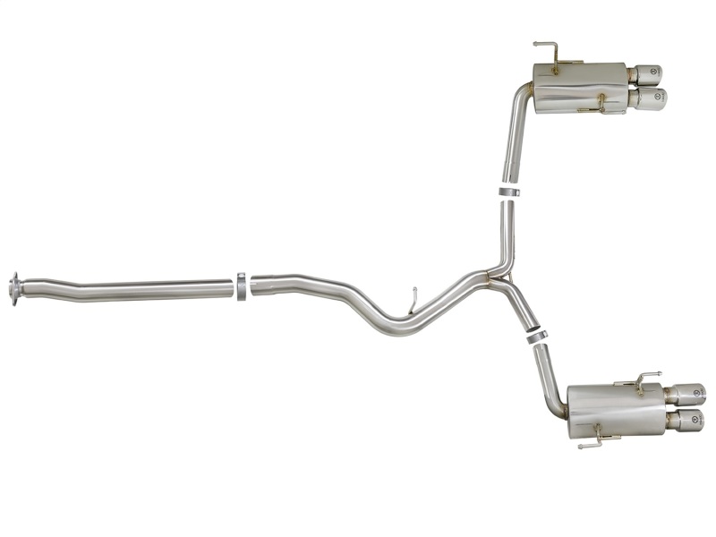 Subaru WRX STI Performance Exhaust - aFe - Takeda 3in SS Cat Back - Polished - `15-`20