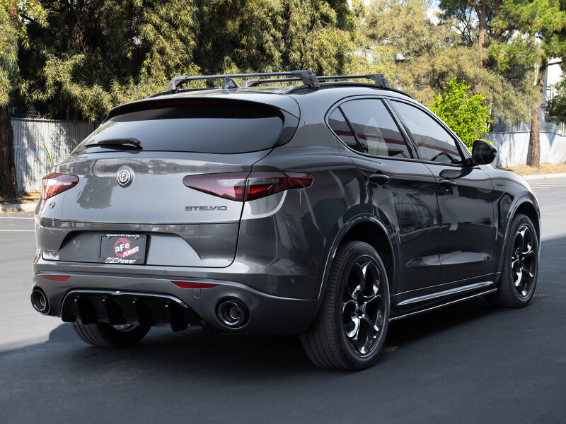 Alfa Romeo Stelvio Performance Exhaust - aFe - MACH Force-Xp 3in to 2-1/2in Stainless Axle-Back - `17-`26