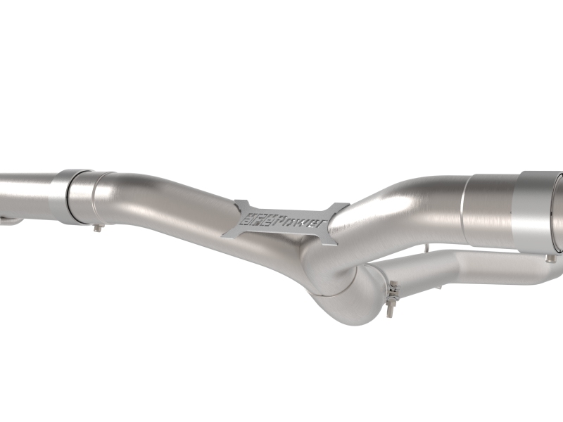 Alfa Romeo Stelvio Performance Exhaust - aFe - MACH Force-Xp 3in to 2-1/2in Stainless Axle-Back - `17-`26