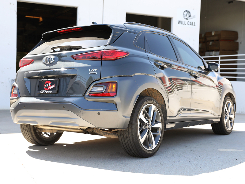 Hyundai Kona Performance Exhaust - Rear - aFe - Takeda 2-1/2 IN 304 SS Axle-Back w/o Muffler - `18-`21