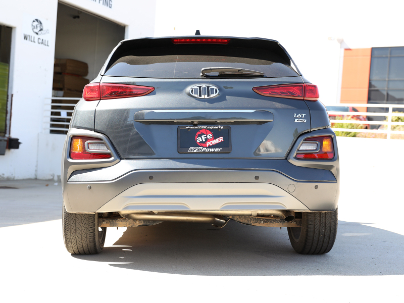 Hyundai Kona Performance Exhaust - Rear - aFe - Takeda 2-1/2 IN 304 SS Axle-Back w/o Muffler - `18-`21