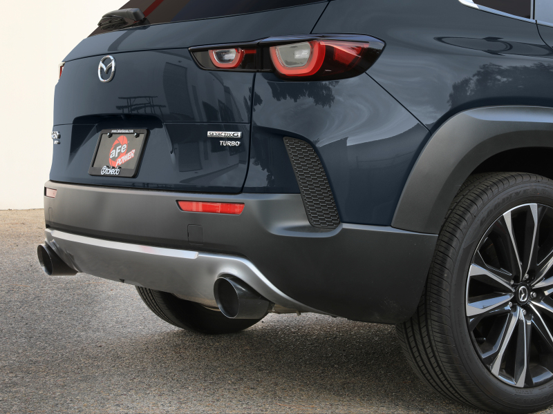 Mazda CX-50 Performance Exhaust - aFe - Takeda 2.5in 304 SS Axle-Back - Black - `23-`25
