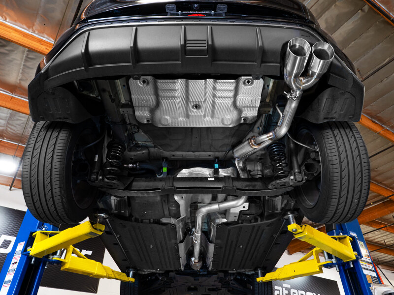 Hyundai Kona Performance Exhaust - aFe - Takeda 2-1/2 IN 304 Stainless Steel Axle-Back - Polished - `24-`26
