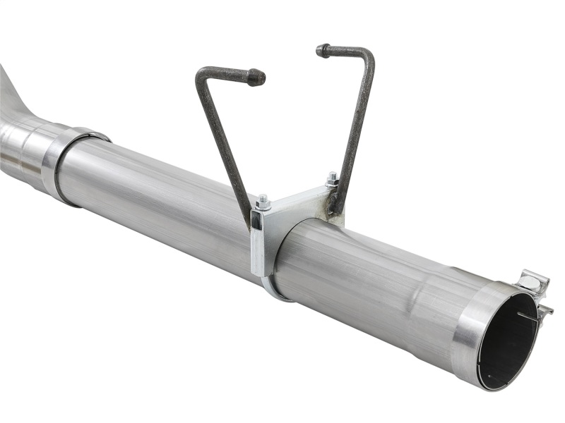Dodge Trucks Performance Exhaust - aFe - Large Bore-HD 4in 409-SS DPF-Back - Polished - `07-`12