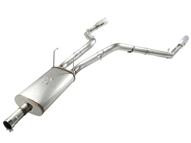 RAM 1500 Classic Performance Exhaust - aFe - MACH Force XP Cat-Back Dual Polished Tips - Polished - `19-`24