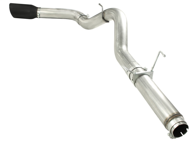 Dodge Diesel Trucks Performance Exhaust - aFe - DPF-Back, MACHForce XP, Large Bore-HD - Black - `07-`12