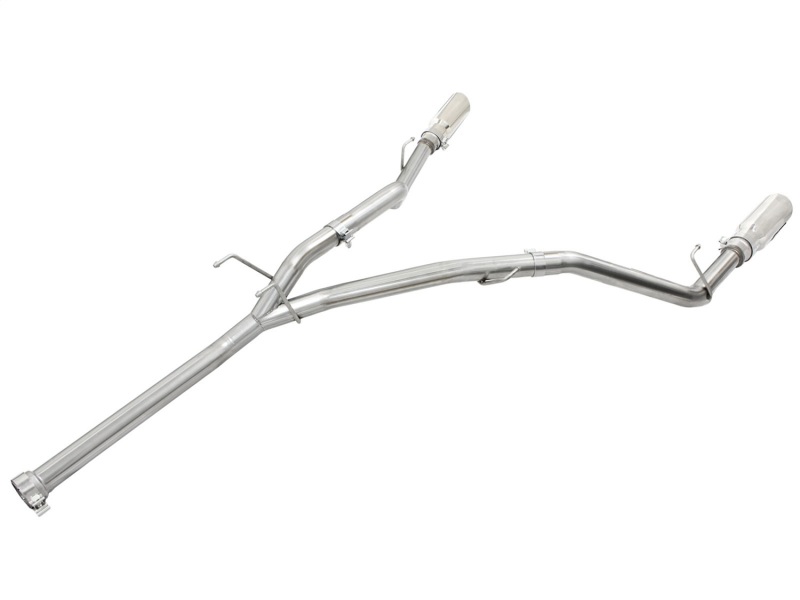 Dodge Ram 1500 Performance Exhaust - aFe - DPF-Back, MACHForce XP - Polished - `14-`19