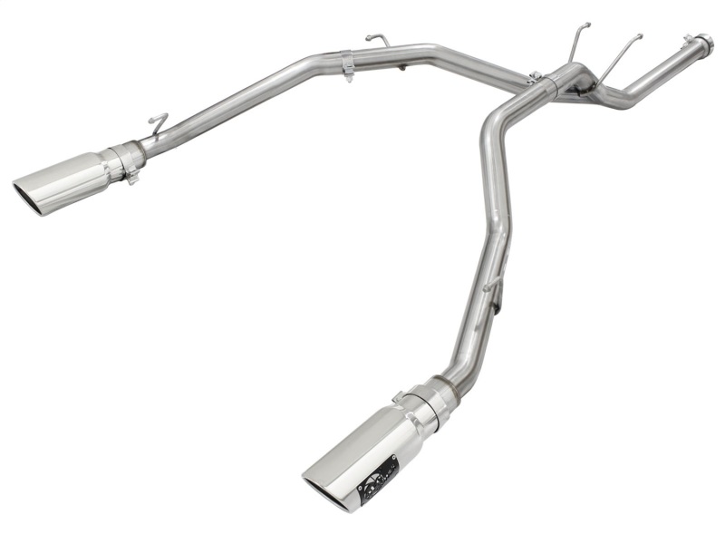 Dodge Ram 1500 Performance Exhaust - aFe - DPF-Back, MACHForce XP - Polished - `14-`19