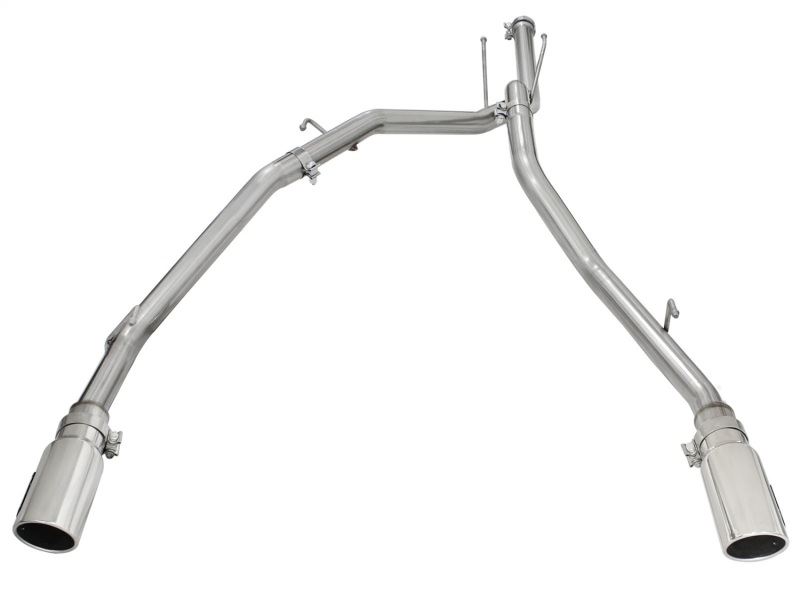 Dodge Ram 1500 Performance Exhaust - aFe - DPF-Back, MACHForce XP - Polished - `14-`19