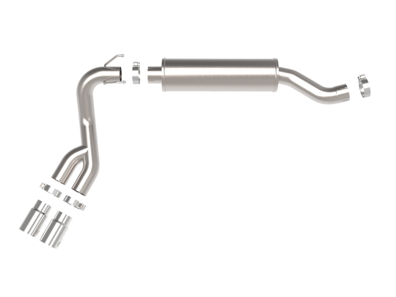 RAM Trucks Performance Exhaust - aFe - Rebel Series Cat Back - Polished - `19-`21