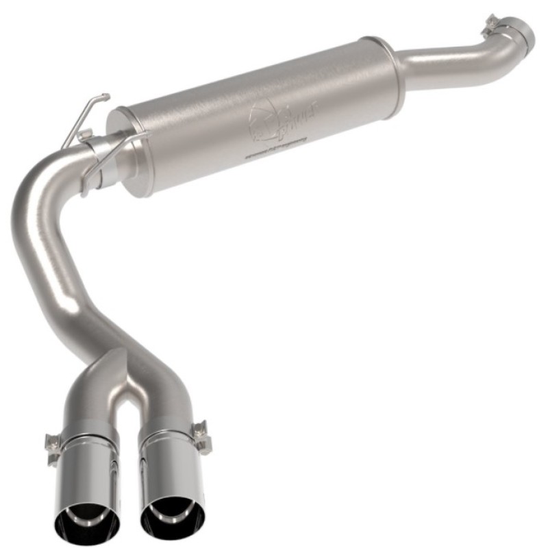 RAM Trucks Performance Exhaust - aFe - Rebel Series Cat Back - Polished - `19-`21